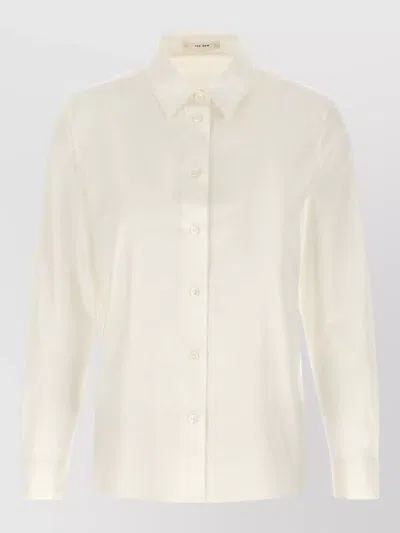 THE ROW SADIE TAILORED SHIRT LONG SLEEVES BUTTONED CUFFS