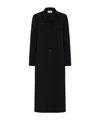 The Row Sallik Long Paneled Coat In Black