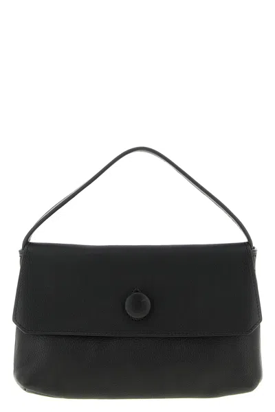 The Row 'sally' Handbag In Black
