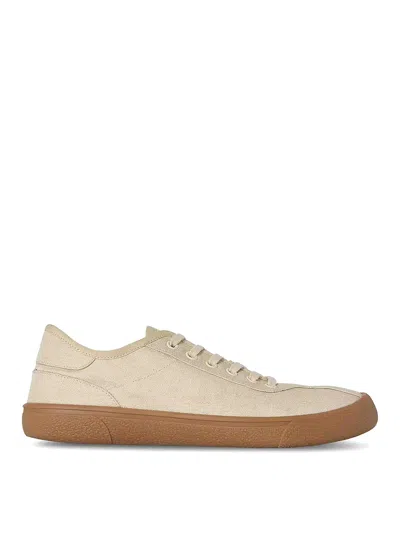 The Row Sam Low-top Sneakers In Sand