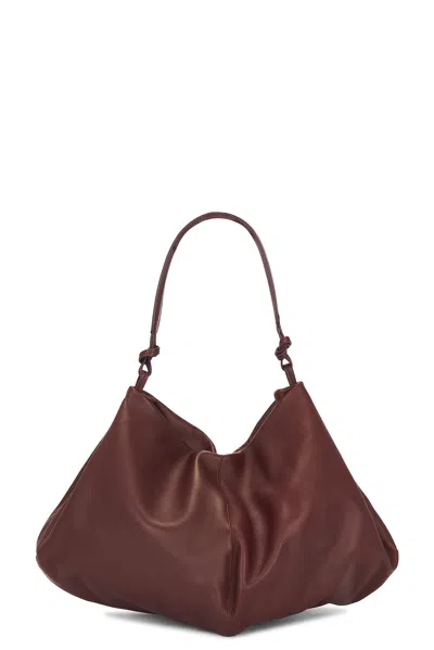 The Row Samia Bag In Burgundy