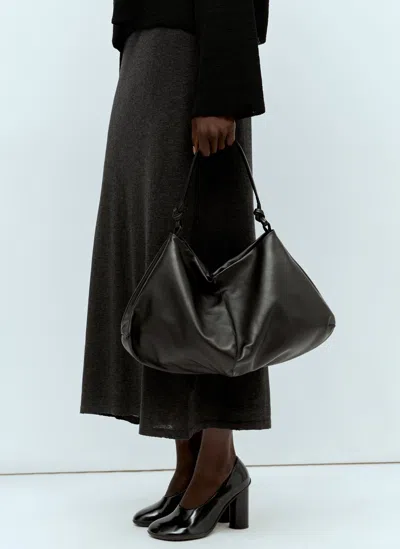 The Row Samia Shoulder Bag In Black
