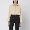 The Row Sand-colored Morgan Cotton Shirt In Sand