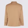 The Row Sand Cotton Casual Jacket In Neutral
