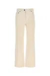 The Row Fargo Rigid High-rise Straight-leg Jeans In Neutral