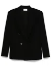 The Row Sandon Wool Blazer In Black