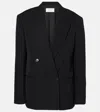 The Row Sandon Wool Blazer In Black