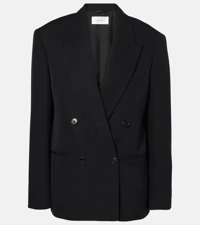 The Row Sandon Wool Blazer In Black