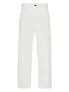 The Row Sankuro Cotton-cashmere Loop-detail Trousers