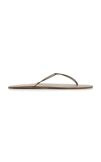 The Row Sara Leather Thong Sandals