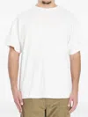 The Row Boxy Cut Cotton T-shirt With Short Sleeves In White