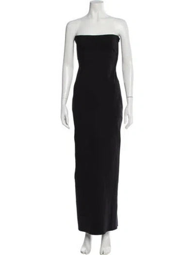 Pre-owned The Row Sauble Dress Long Dress In Black