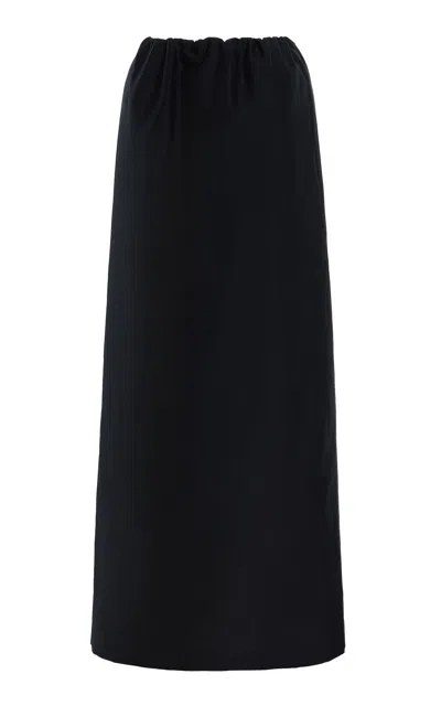 The Row Saul Cotton-silk Maxi Skirt
