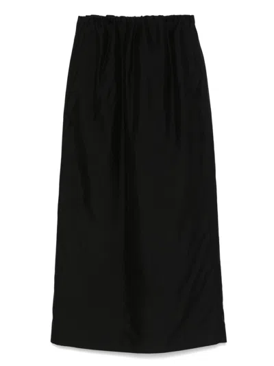 The Row Saul Maxi Skirt In Black
