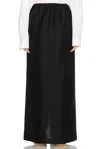 The Row Saul Cotton And Silk Long Skirt
