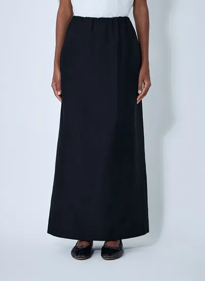The Row Saul Skirt In Blue