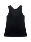 The Row Scoop-neck Vest In Black