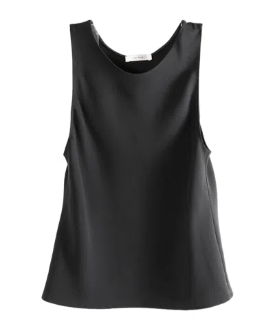 The Row Scoop-neck Tank Top In Black