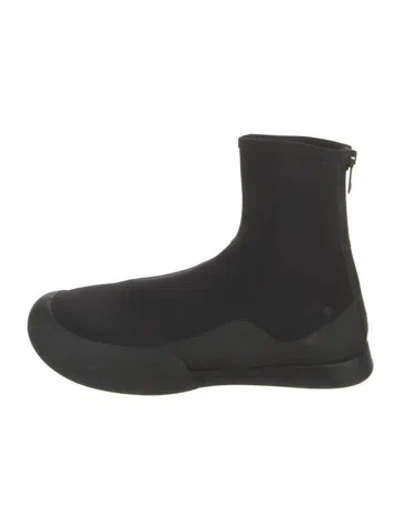 Pre-owned The Row Scuba Nylon Boots In Black