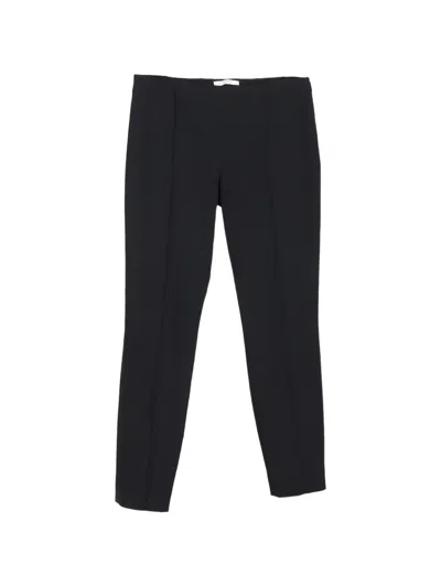 Pre-owned The Row Seam-detail Trousers In Black