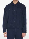 The Row Seb Long-sleeved Denim Jacket In ブルー