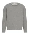 The Row Sedrik Sweatshirt In Cashmere And Cotton In Gray