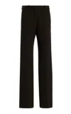 The Row Selvie Cotton-wool Pants In Brown