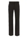 The Row Zuzana Cotton Straight-leg Ankle Pants