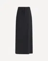 The Row Seraphyne Virgin Wool Skirt In Black