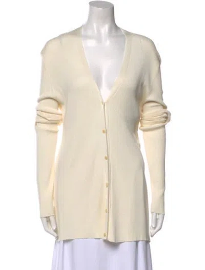 Pre-owned The Row Shappe Silk Silk Sweater In Neutral