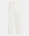 The Row Sharka Cashmere Straight-leg Carpenter Pants In White