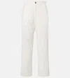 The Row Sharka Cotton And Cashmere Wide-leg Pants