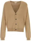 The Row Camel Alpaca Blend Sheldon Cardigan In Neutrals