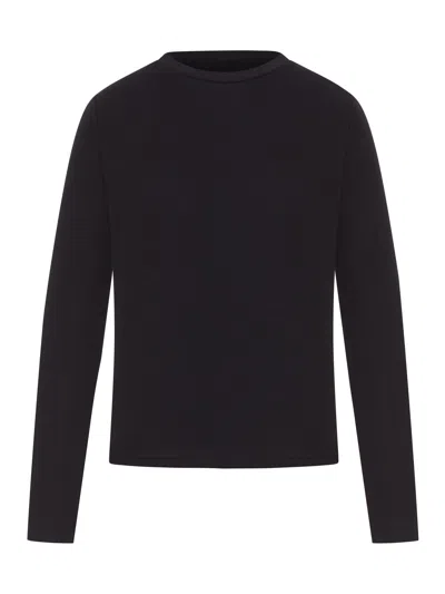 The Row Sherman Cotton T-shirt In Black