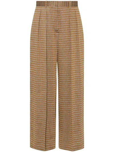 The Row Women's Sherry Pants With Multicolor Folds | Size 4 | 8762 Color W3780orw