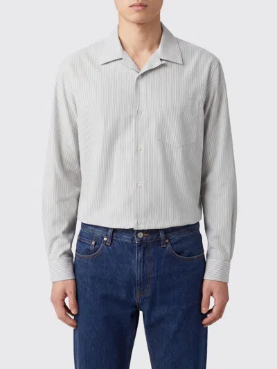 The Row Shirt Men Color Grey In White