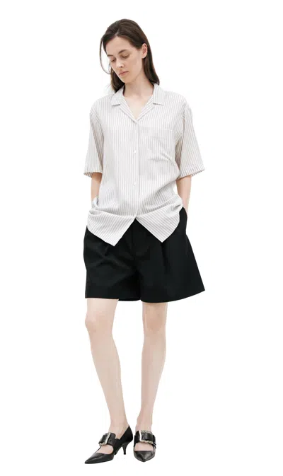 The Row Shirt With Patch Pocket In White