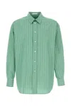 The Row Embroidered Cotton Shirt Long Sleeves