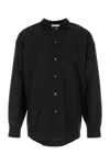 The Row Camicia Stendhal In Misto Lana Nera Uomo In Black