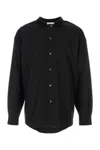 The Row Camicia Stendhal In Misto Lana Nera Uomo In Black