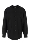 The Row Camicia Stendhal In Misto Lana Nera Uomo In Black