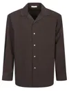 The Row Men's 100% Cotton Stylish Shirt In Brown