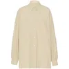 The Row Caster Striped Cotton Shirt In Multicolor