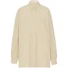 The Row Caster Striped Cotton Shirt In Multicolor