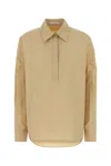 The Row 'margan' Cotton Shirt In Nude
