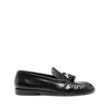 The Row Tassel-embellished Loafers In Black