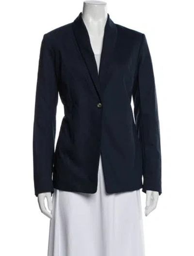 Pre-owned The Row Shoner Jacket Nylon Blazer In Blue