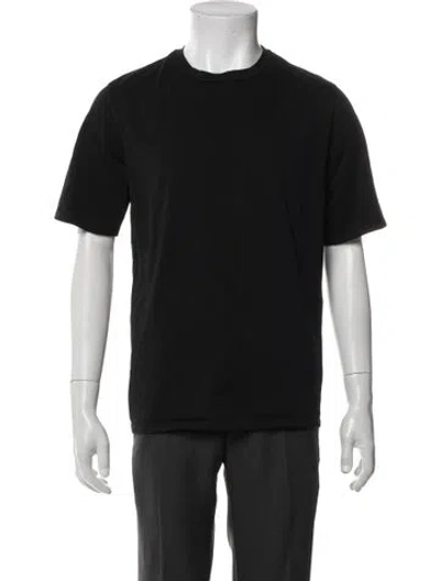 Pre-owned The Row Short Sleeve Shirt In Black