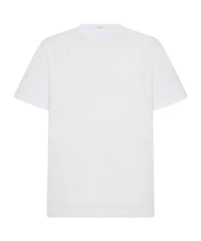 The Row Short-sleeved Cotton T-shirt In White
