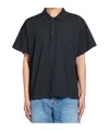 The Row Short-sleeved Polo Shirt In Black